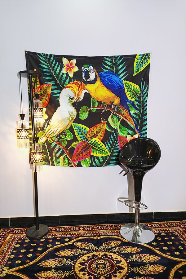 Ohpopsi Parrot Tapestry