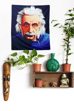 Albert Einstein Tapestry