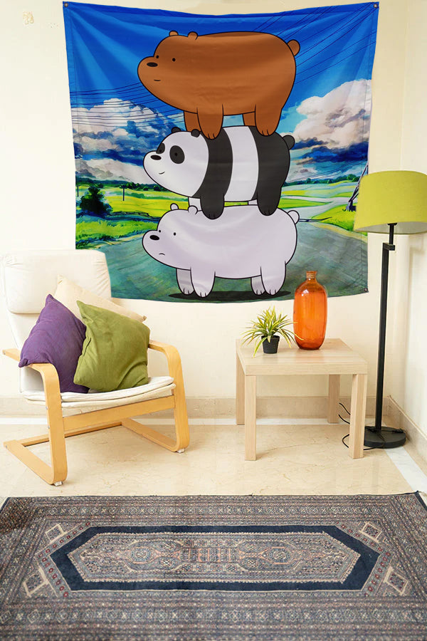 Bare Bears Tapestry