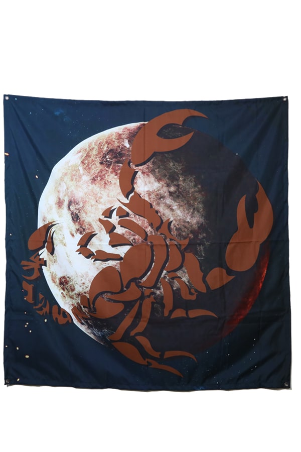 Scorpion World Tapestry