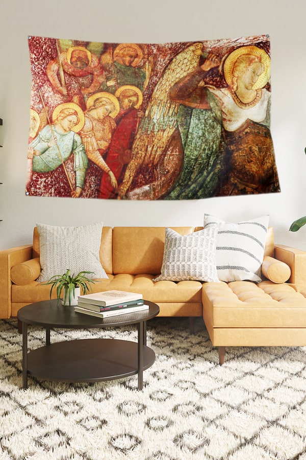 Saint Michael  Angles Tapestry