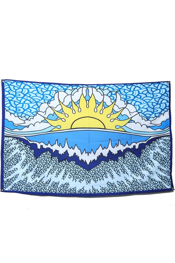 Sun Shine Joy  Wave Tapestry