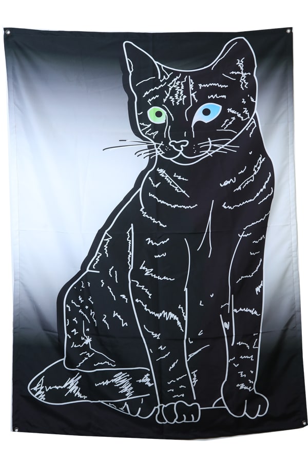 Black Cat Tapestry