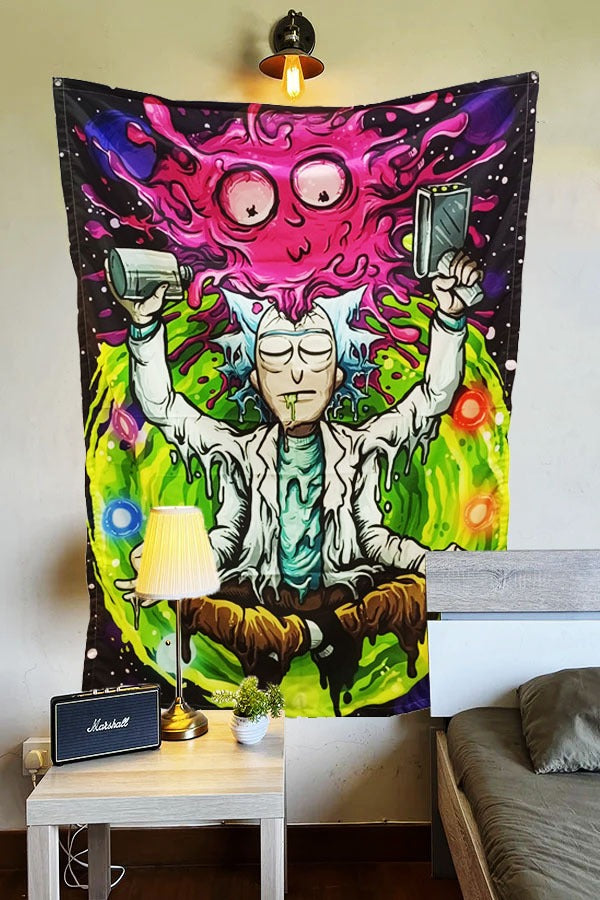 Rick and Morty Tapestry Zoltanpk