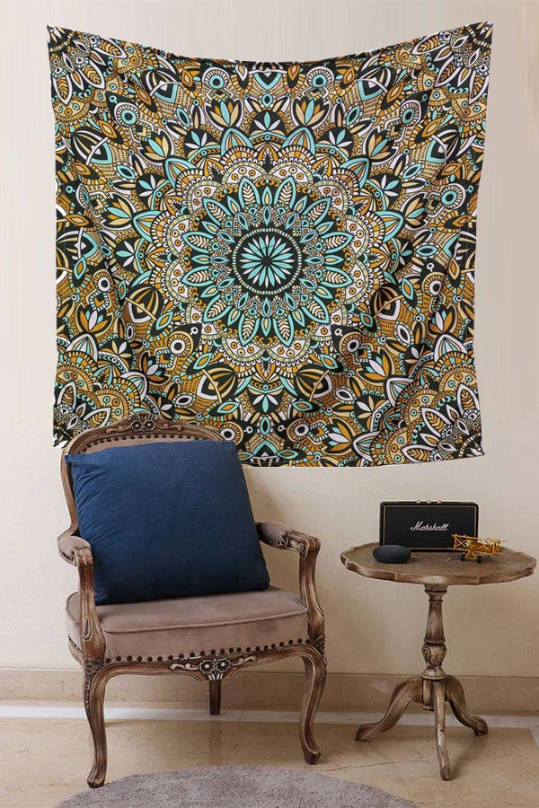 Mandala texture Tapestry