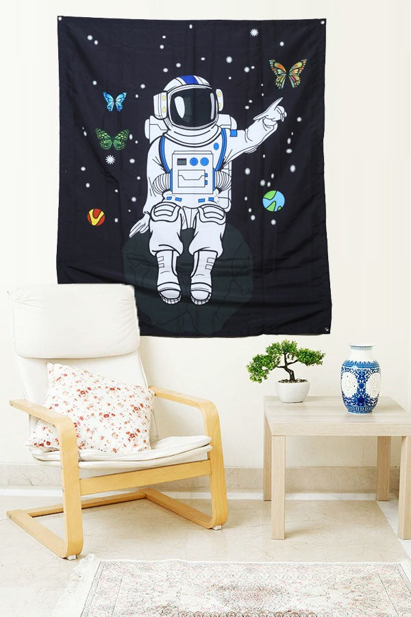 Space Astronaut Tapestry