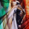 Colourfull Lion Tapestry - Image 2